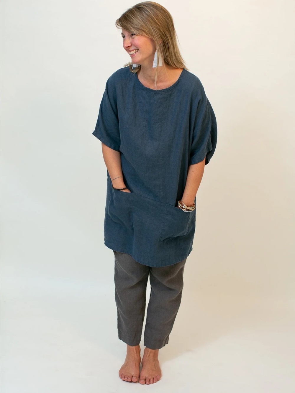 Moss Grey Greta Tunic